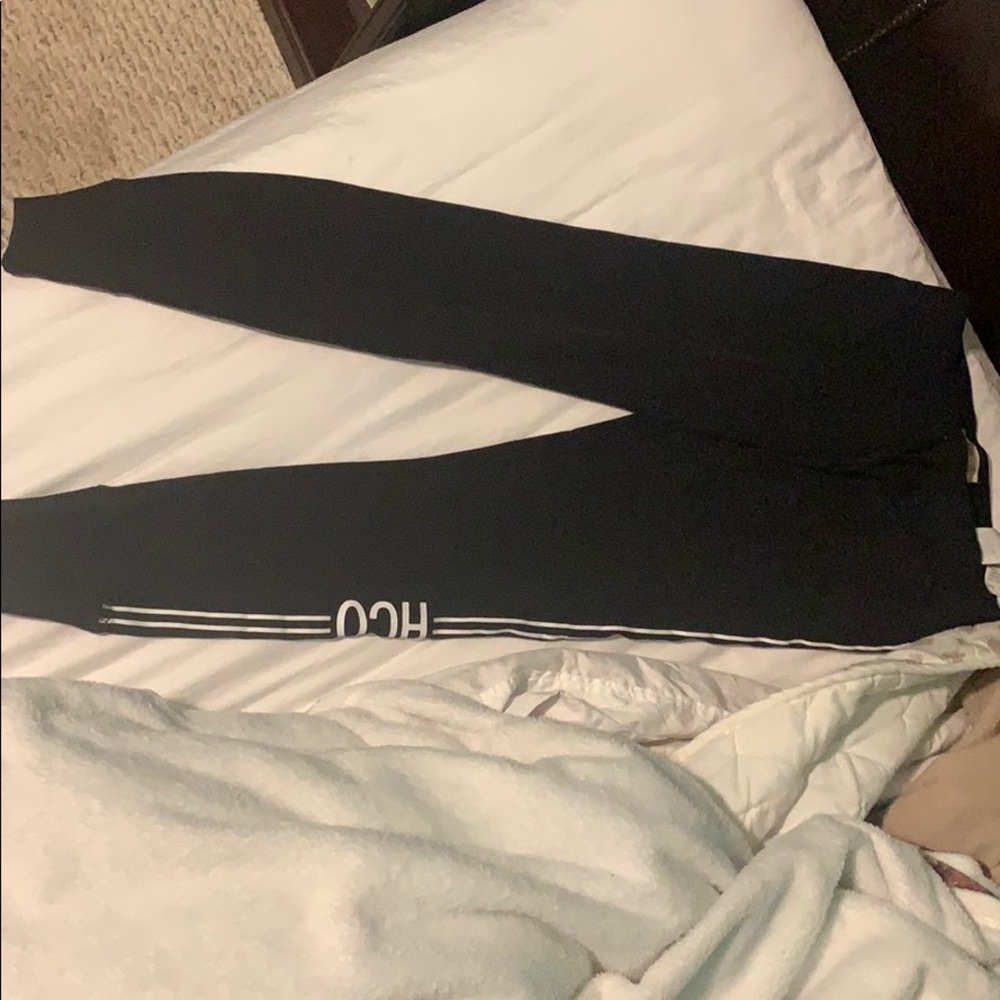 Black Hollister Joggers/Sweatpants